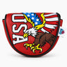 Red USA Eagle Mallet Putter Cover - HeadCaddy
