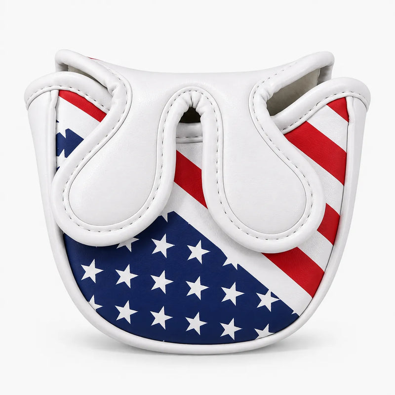 Stars & Stripes Mallet Putter Cover Back - HeadCaddy