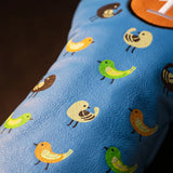 Tweet Shot Blue Golf Headcover Closeup - HeadCaddy