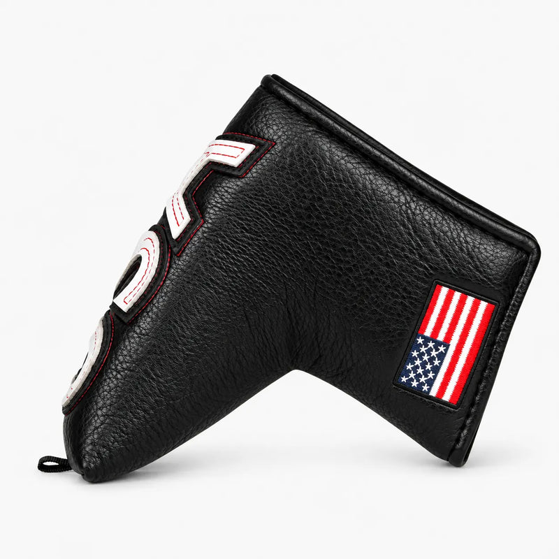 USA Blade Putter Black Golf Cover - HeadCaddy