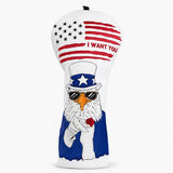 Uncle Sam White Golf Driver - HeadCaddy