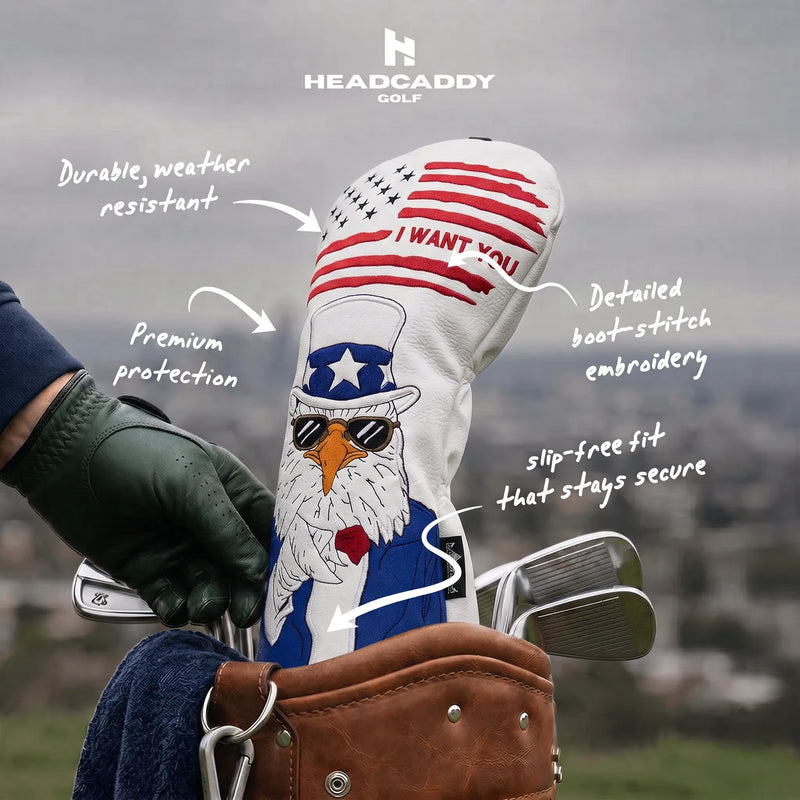 Uncle Sam White Golf Driver Benefits - HeadCaddy