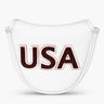 White USA Mallet Putter Cover - HeadCaddy