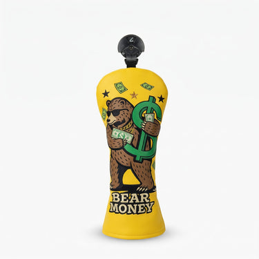 Bear Money Headcover - HeadCaddy