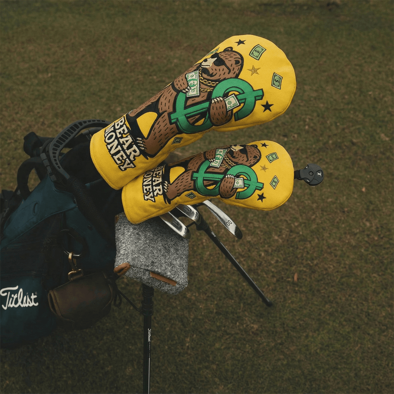 Bear Money Headcover - HeadCaddy