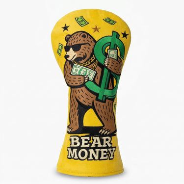 Bear Money Headcover - HeadCaddy