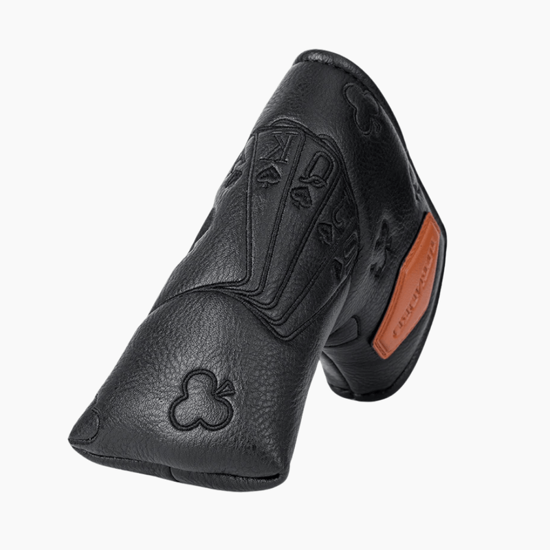 Blacked Out Cards Blade Putter Cover - HeadCaddy