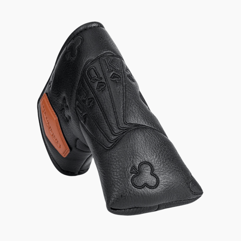 Blacked Out Cards Blade Putter Cover - HeadCaddy