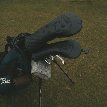 Blacked Out Cards Headcovers - HeadCaddy