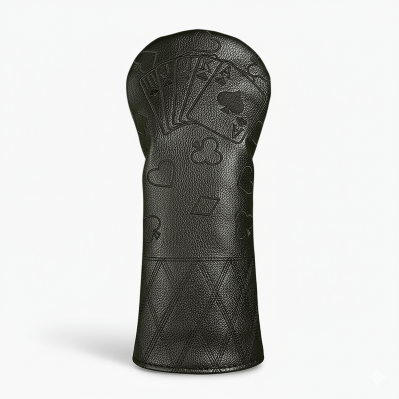 Blacked Out Cards Headcovers - HeadCaddy