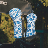 Blue Floral Headcover - HeadCaddy