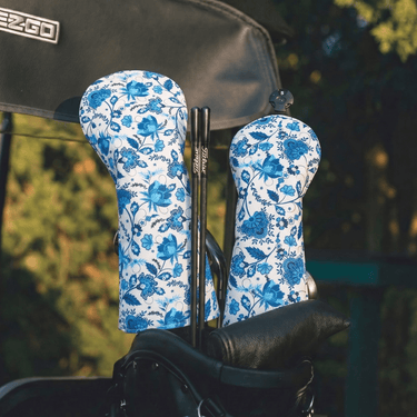 Blue Floral Headcover - HeadCaddy