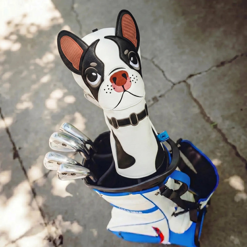Boston Terrier Driver Headcover - HeadCaddy