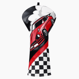 Checkered Speed Driver Headcover - HeadCaddy