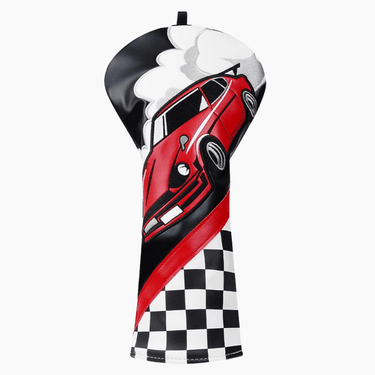 Checkered Speed Driver Headcover - HeadCaddy