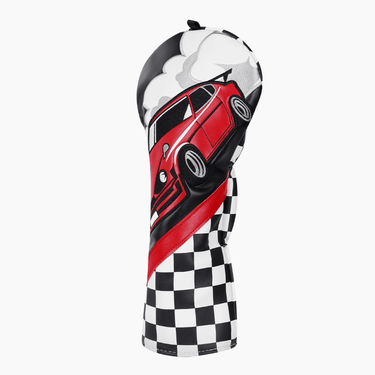 Checkered Speed Driver Headcover - HeadCaddy