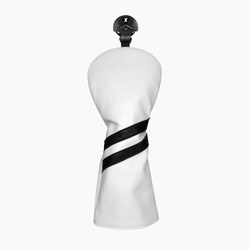 Clean Striped Headcovers - Headcaddy