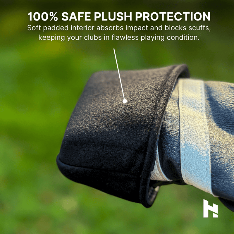 Clean Striped Headcovers - HeadCaddy