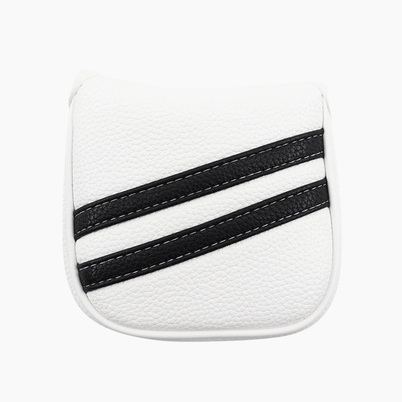 Clean Striped Mallet Putter Cover - Headcaddy