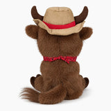 Cowboy Highland Cattle Driver Headcover - Detail