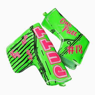 Electric Money blade Putter Cover - HeadCaddy