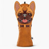 Embroidered Bulldog Driver Headcover - HeadCaddy