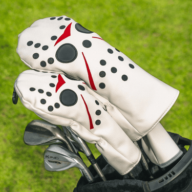 Fairway Freak Headcover - White - Lifestyle