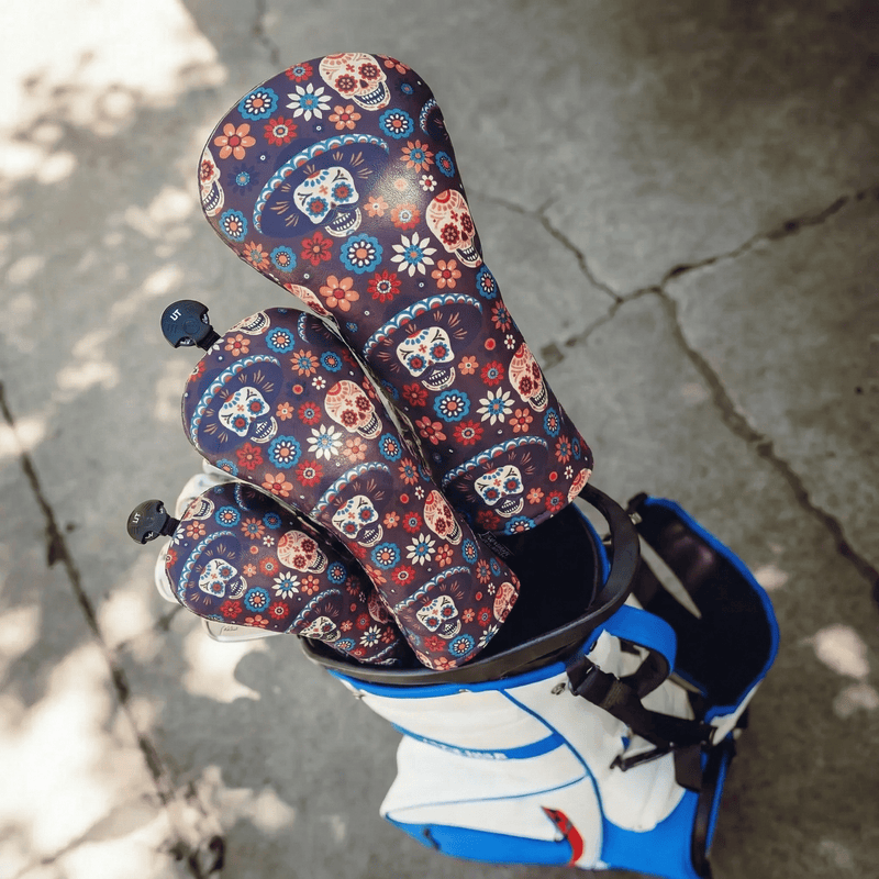 Fiesta Skull Headcovers - HeadCaddy