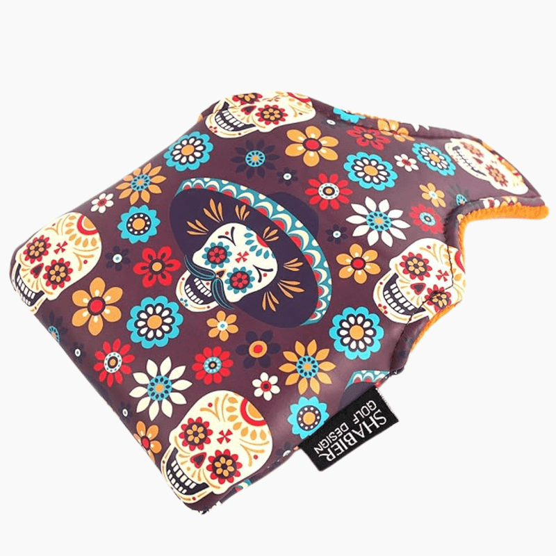 Fiesta Skull Mallet Putter Cover - Headcaddy