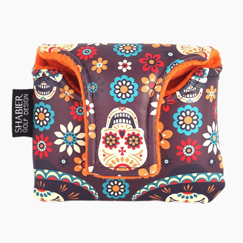 Fiesta Skull Mallet Putter Cover - Headcaddy