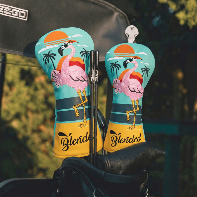 Flamingo Paradise Headcovers - HeadCaddy