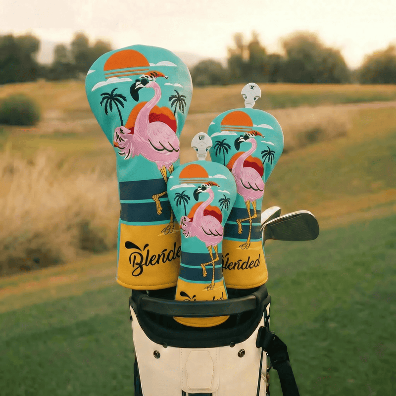 Flamingo Paradise Headcovers - HeadCaddy