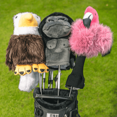 Fluffy Flamingo Driver Headcover - Lifestyle