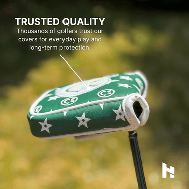 Good Vibes Only Mallet Putter cover - Headcaddy