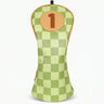 Green Checkered Headcover - HeadCaddy