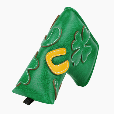 Green Lucky Blade Putter Cover - HeadCaddy