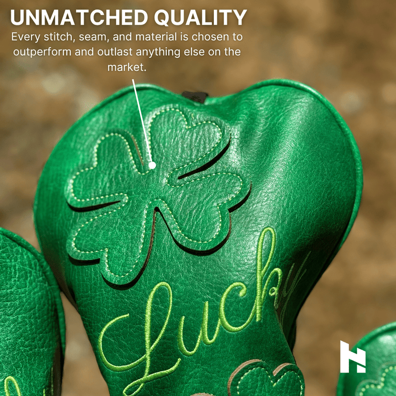 Green Lucky Headcovers - Headcaddy