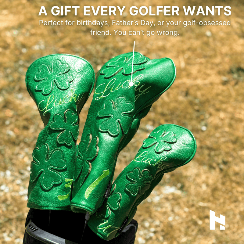 Green Lucky Headcovers - Headcaddy