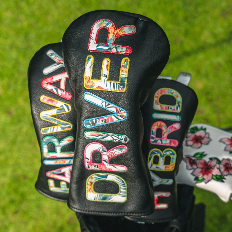 Hawaii Style Headcover - Black - Lifestyle