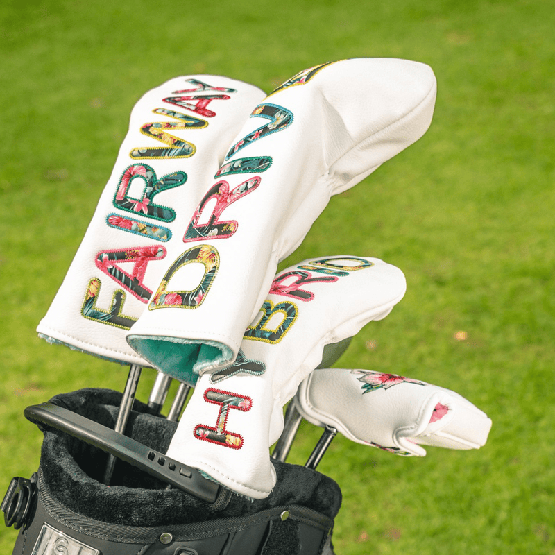 Hawaii Style Headcover - White - Lifestyle