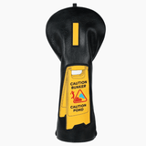 Hazard Ahead Driver Headcover - HeadCaddy