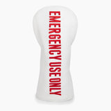 Premium Emergency Headcover - White - Driver