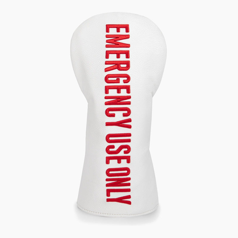 Premium Emergency Headcover - White - Driver