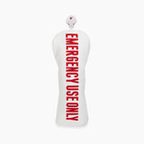 Premium Emergency Headcover - White - Fairway