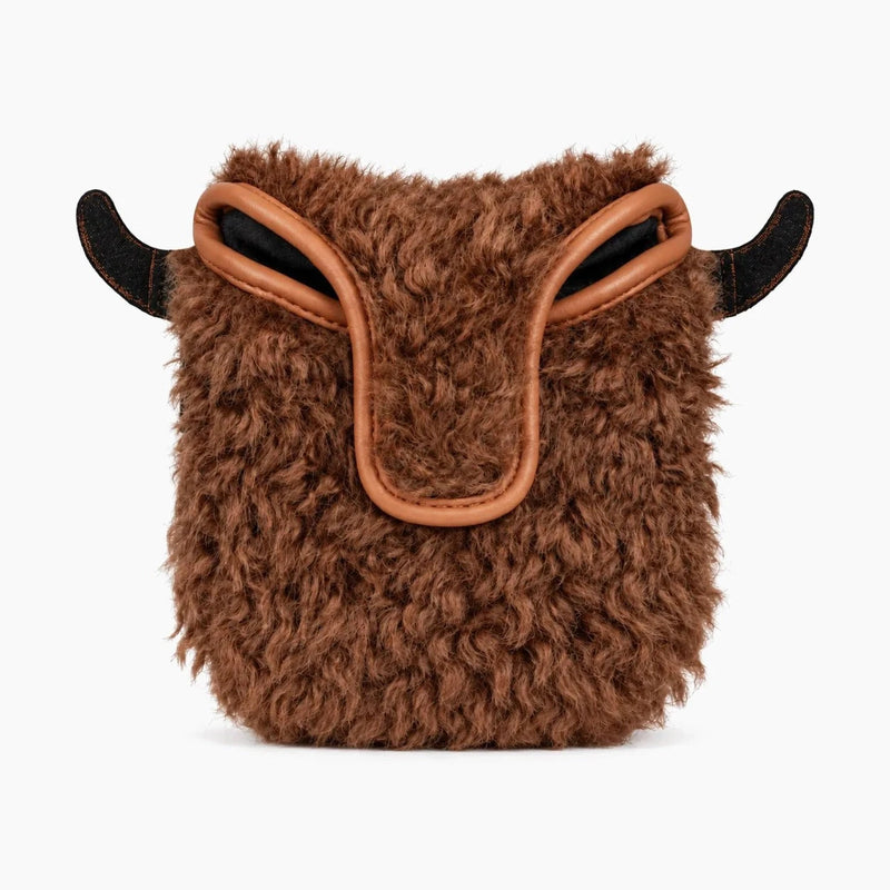 Highland Cow Mallet Putter Cover - Detail