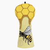 Honeycomb Bee Driver Headcover - HeadCaddy