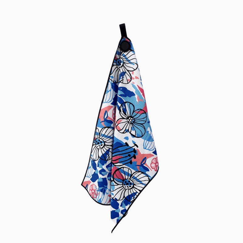 Lagoon Leaf Golf Towel - Headcaddy