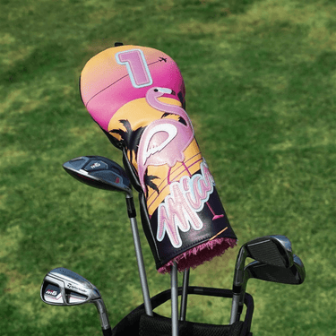 Miami Flamingo Driver Headcover - HeadCaddy