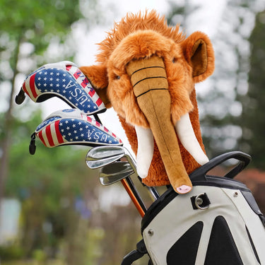 Mighty Mammoth Driver Headcover - Lifestyle