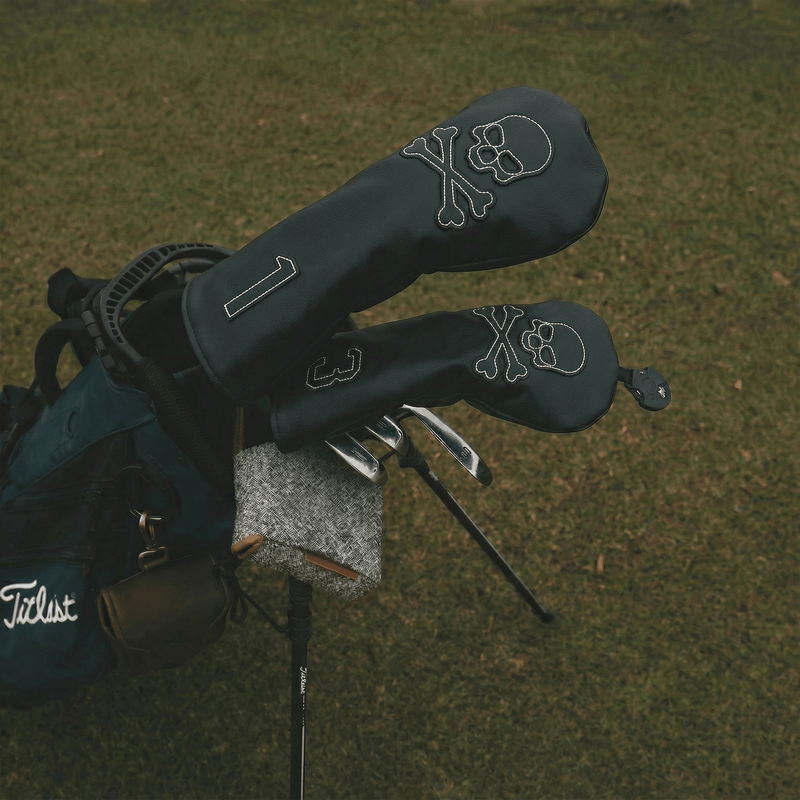 Minimalistic Skull Headcovers - HeadCaddy